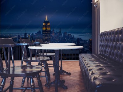 Fototapeta New york - miasto nocą