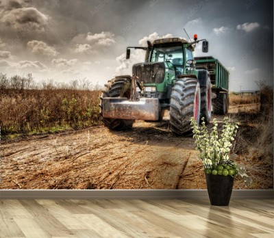 Fototapeta Traktor hdr
