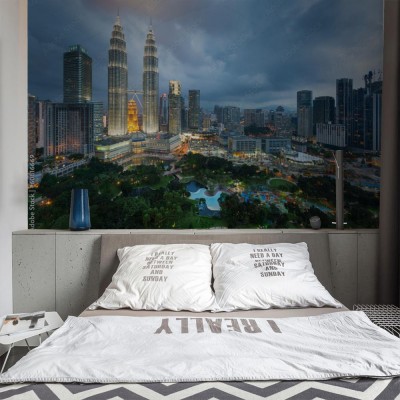 Fototapeta Architektura miasta Kuala Lumpur