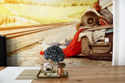 Fototapeta Czekając na pociąg