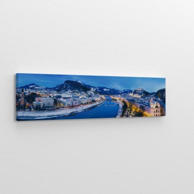 Obrazy do salonu Miasto Salzburg - Panorama