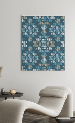 Obraz na płótnie z ornamentem w stylistyce boho