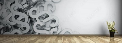 Fototapeta Paragrafna białej naziemnej panoramie