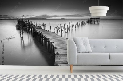 Fototapeta Piękne stare molo 3D