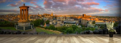 Fototapeta Zamek w Edynburgu, w Szkocji