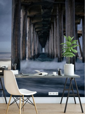Fototapeta Moody Pier