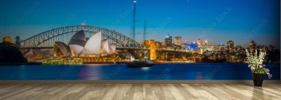 Fototapeta Panorama centrum Sydney