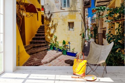 Fototapeta Uliczka na Krecie