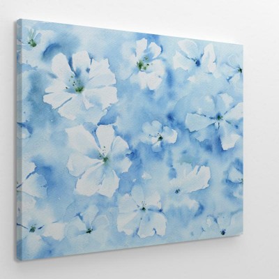 niebieskie-tlo-z-bialymi-kwiatami-na-papierze-z-tekstura