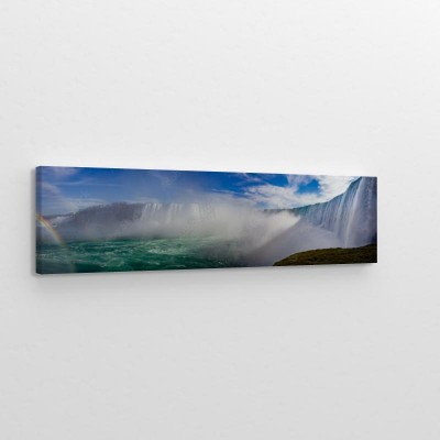 Obrazy do salonu Panorama wodospadu Niagara