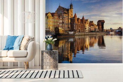 Fototapeta Gród w Gdańsku w Polsce