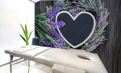 Fototapeta Karta lawendowa