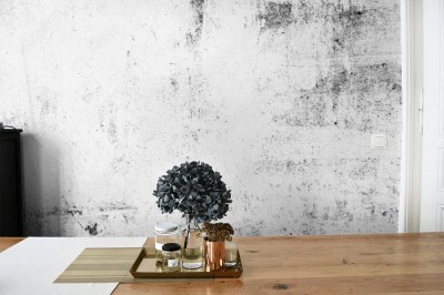 Fototapeta Czarny pył w stylu industrialnym