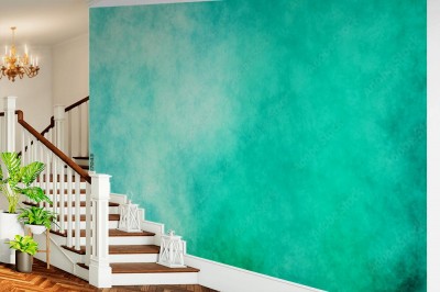 Fototapeta Teksturowane tło w odcieniach niebieskiego i zielonego