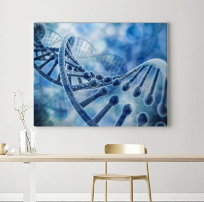 Obraz na płótnie Abstrakcja łańcucha DNA