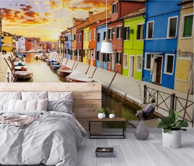 Fototapeta Wioska Burano w pobliżu Venise