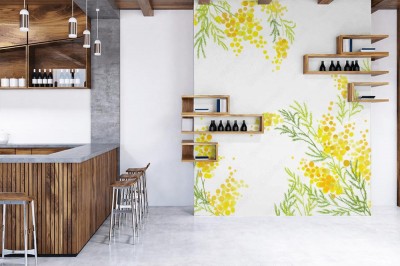 Fototapeta Żółta mimoza