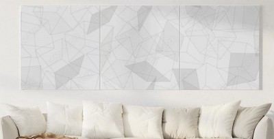 Obrazy do salonu 3D geometryczny tło bezszwowy wzoru wektor