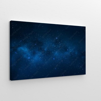 Obraz na płótnie Nocne niebo - Wszechświat pełen gwiazd, mgławicy i galaktyki