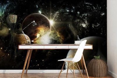 Fototapeta Wybuchająca planeta