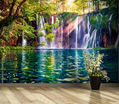 Fototapeta Wodospad  plitwickich jezior
