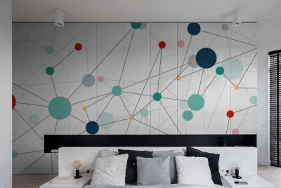 Naklejka na szafę Złączeni w tle