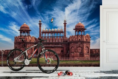 Fototapeta Czerwony Fort Lal Qila  Delhi, Indie