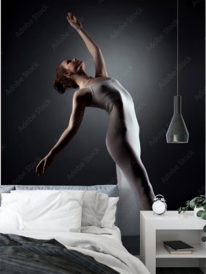 Fototapeta Seksowna akty pozującej baleriny