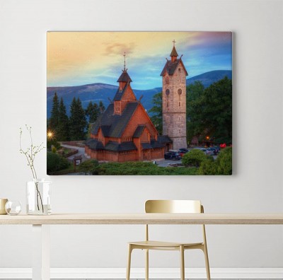 Obraz na płótnie Świątynia Wang w Karpaczu