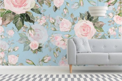 Fototapeta florystyczna z motywem róży