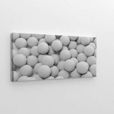Obraz na płótnie Tło z piłek golfowych