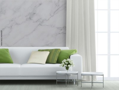 Fototapeta ścienna - Biały marmur i szare żyłki