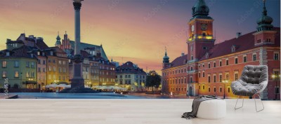 Fototapeta  Wizerunek Starego Miasta Warszawa