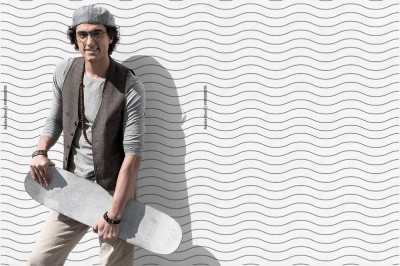 Fototapeta - Wzór fali bez szwu