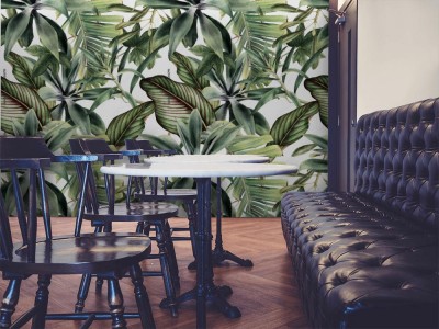 Fototapeta z modnym wzorem do sypialni