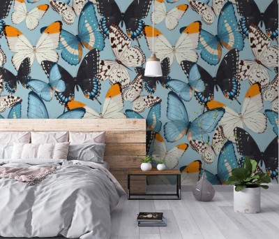 Tapeta Kolorowe motyle