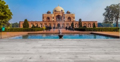 Fototapeta Architektura perska w Indyjskim mieście Delhi