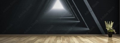Fototapeta Długi korytarz światła