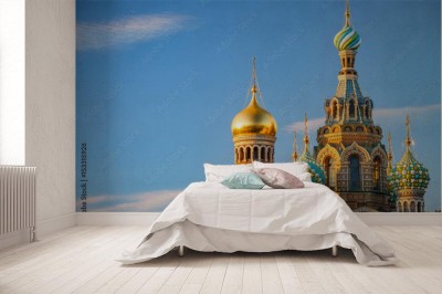 Fototapeta Kościół Zbawiciela na krwi rozlanej w Petersburgu, Rosja