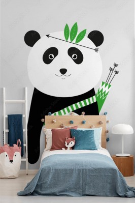 Fototapeta Odważna Panda