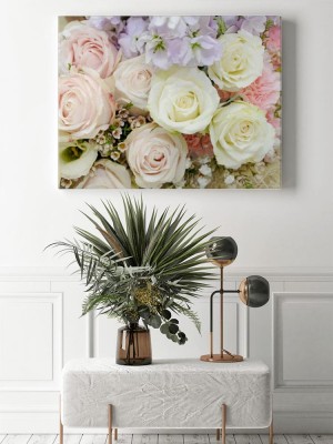 Obrazy do salonu na ścianę z róż