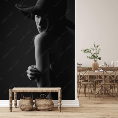 Fototapeta Kobieta w kapeluszu