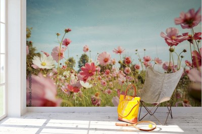 Fototapeta Piękne letnie kwiaty