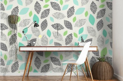 Tapeta do kuchni z wzorem romboidalnym