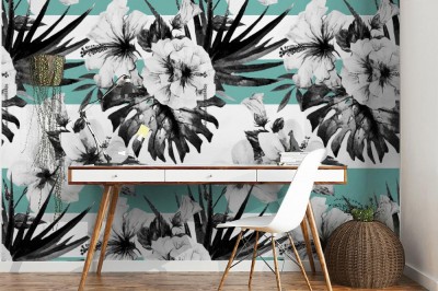 Tapeta Kwiat hibiskusa