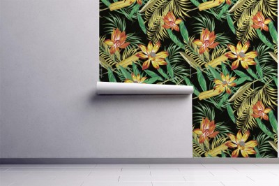 Fototapeta tropikalna - kwiat lotosu