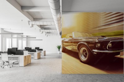 Fototapeta Klasyczny kabriolet