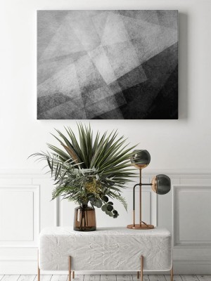 Obraz na płótnie Czerń skąpana we mgle