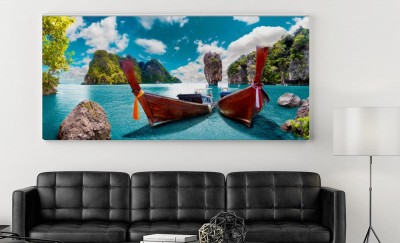 Obraz na płótnie Malowniczy krajobraz Tajlandii