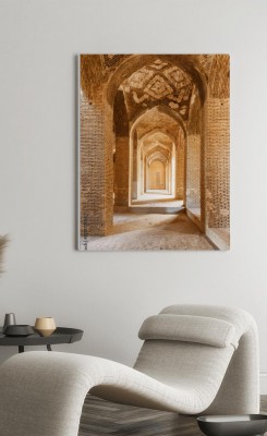 Obraz na płótnie Niesamowite sklepione przejście łukowe
